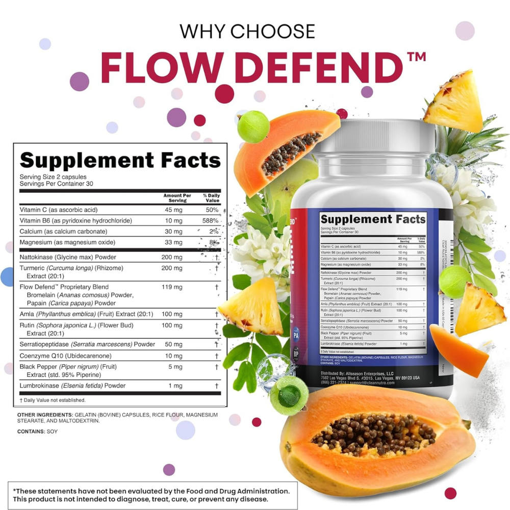 Nattokinase Flow Defend™ Complex