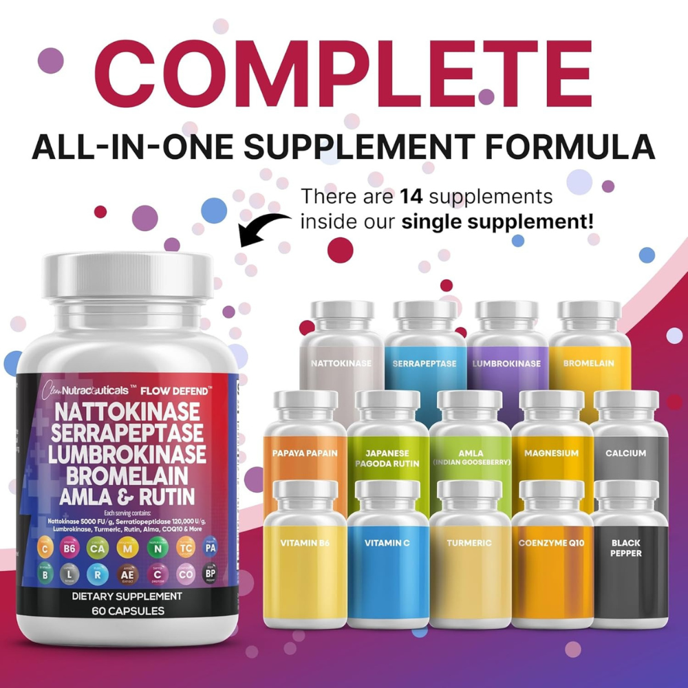 Nattokinase Flow Defend™ Complex